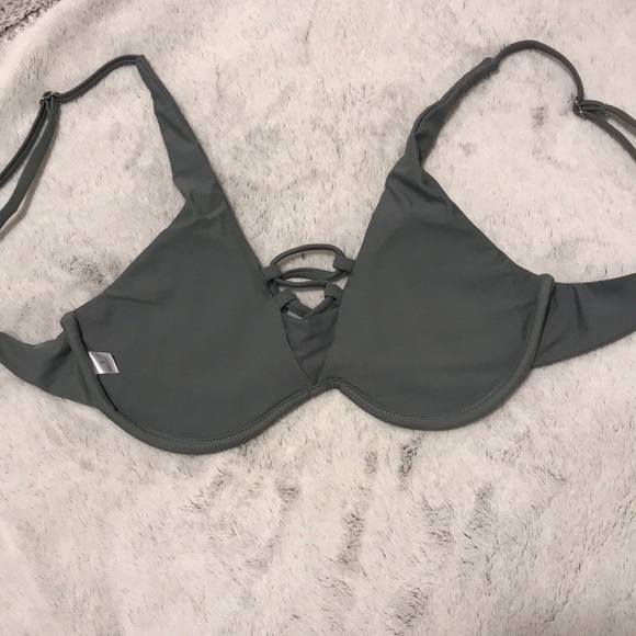 Army green bikini top!! - Picture 3 of 4